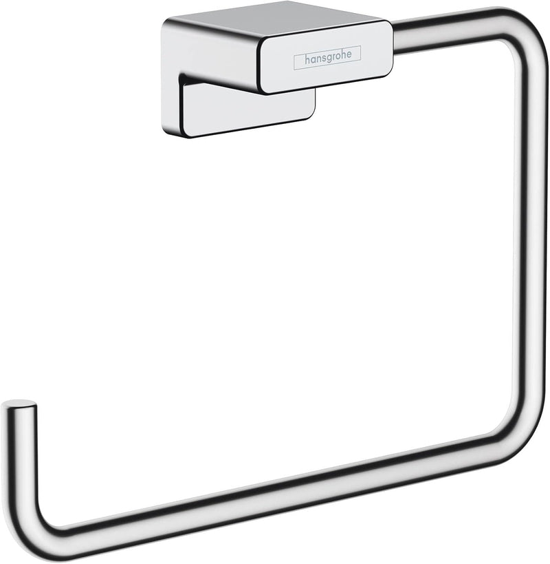 hansgrohe Handtuchring AddStoris, Handtuchhalter, Chrom Chrom Handtuchring, Chrom Handtuchring