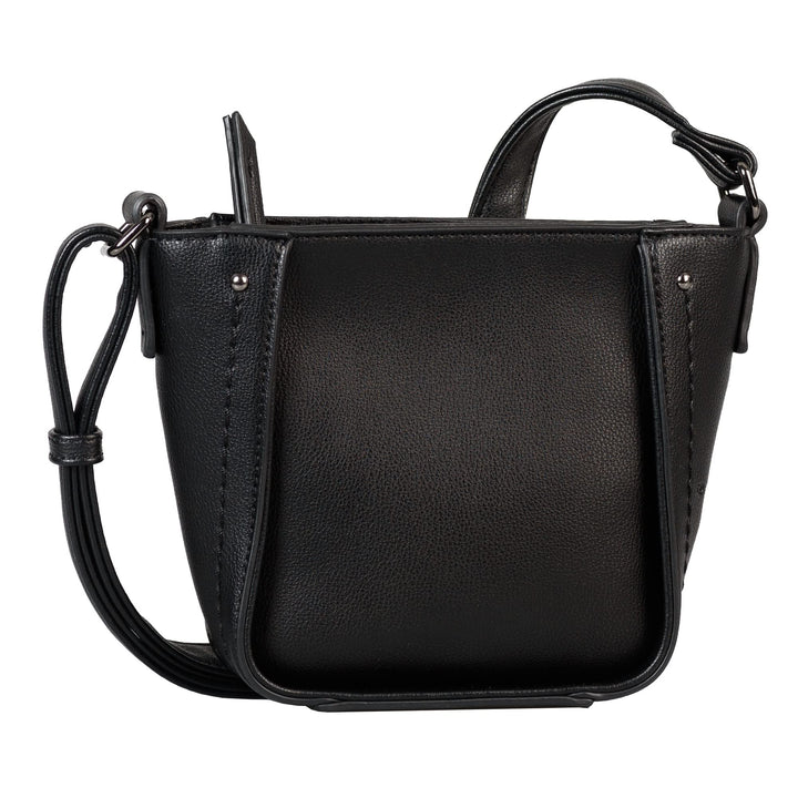 TOM TAILOR Damen Jacky Umhängetasche, 20x5x16 Schwarz, Schwarz