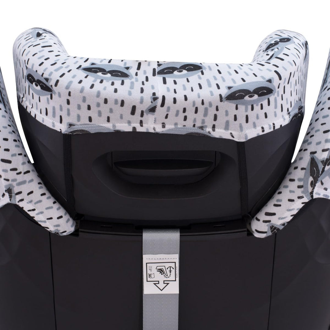 JYOKO KIDS Bezug Kompatibel mit Cybex Solution G I-size (Raccoon)