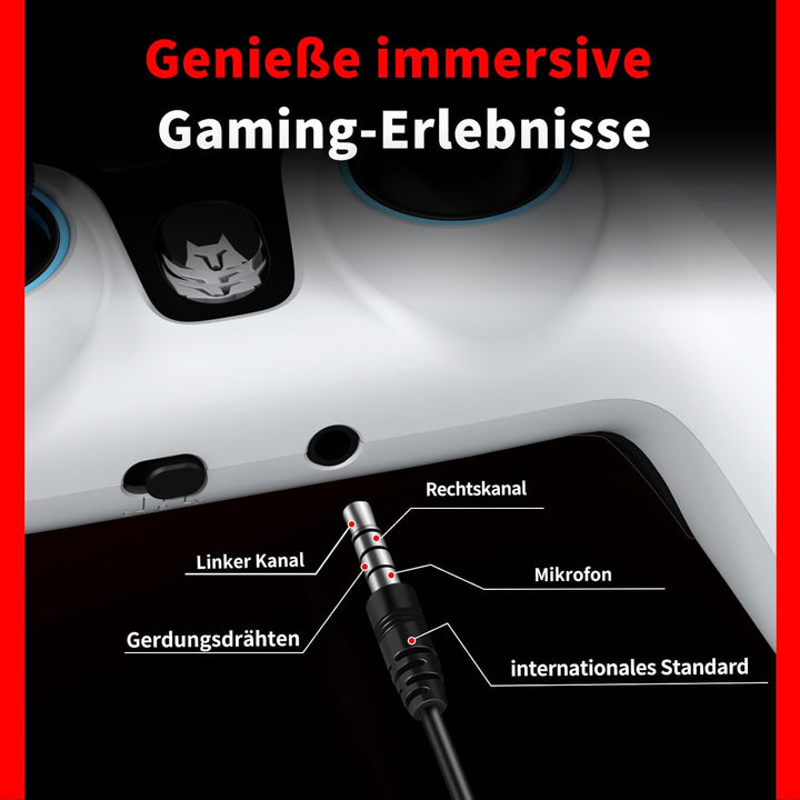 Wireless Controller für PC mit Display, PC Controller Pro Wireless mit Hall-Jostick/Hall-Trigger/TUR