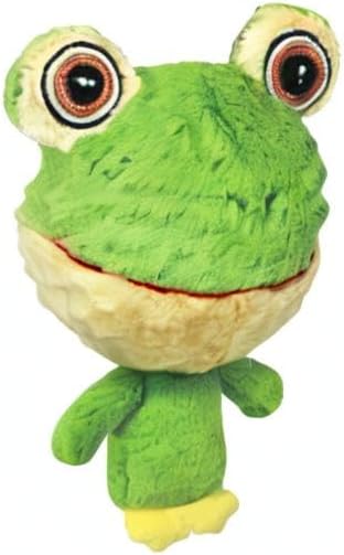 Multipet 43233-1 Knobby Noggins Frosch Hundespielzeug Small 3, Small 3