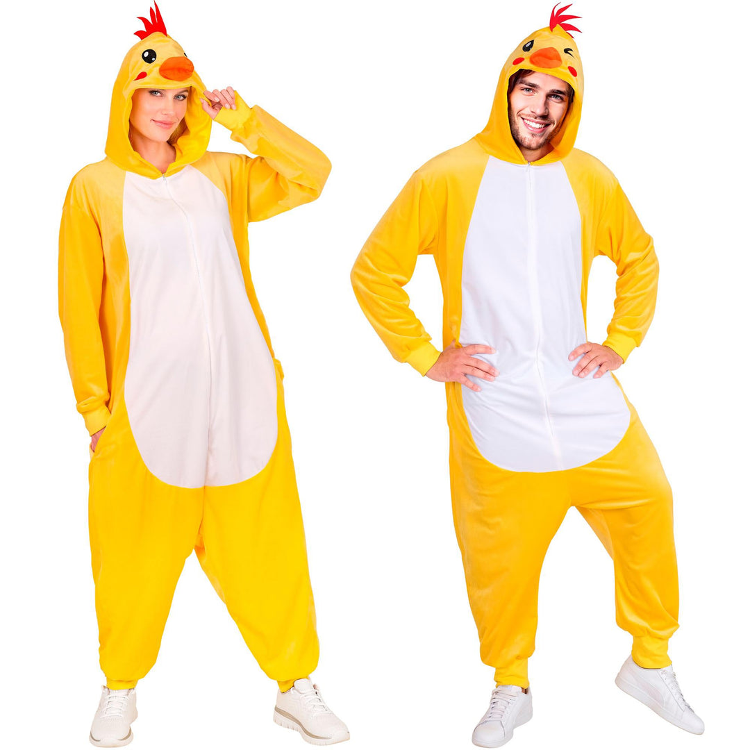 W WIDMANN MILANO Party Fashion - Süssigkeiten Monster Jumpsuit für Erwachsene, türkiser Plüsch Overa