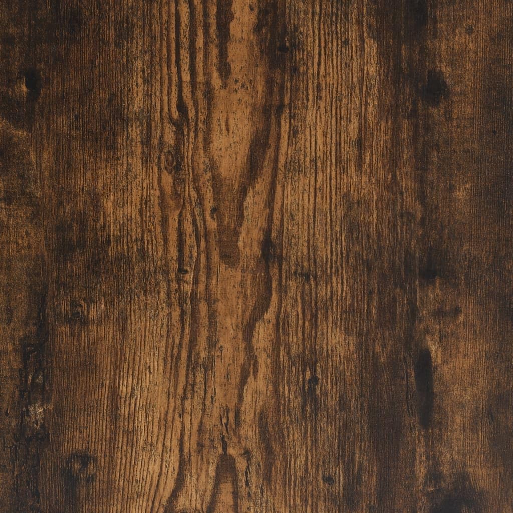 Pflanzenständer 2 STK. Räuchereiche 25x25x80 cm Holzwerkstoff Pflanzenregal, Blumenregal Indoor/Outd