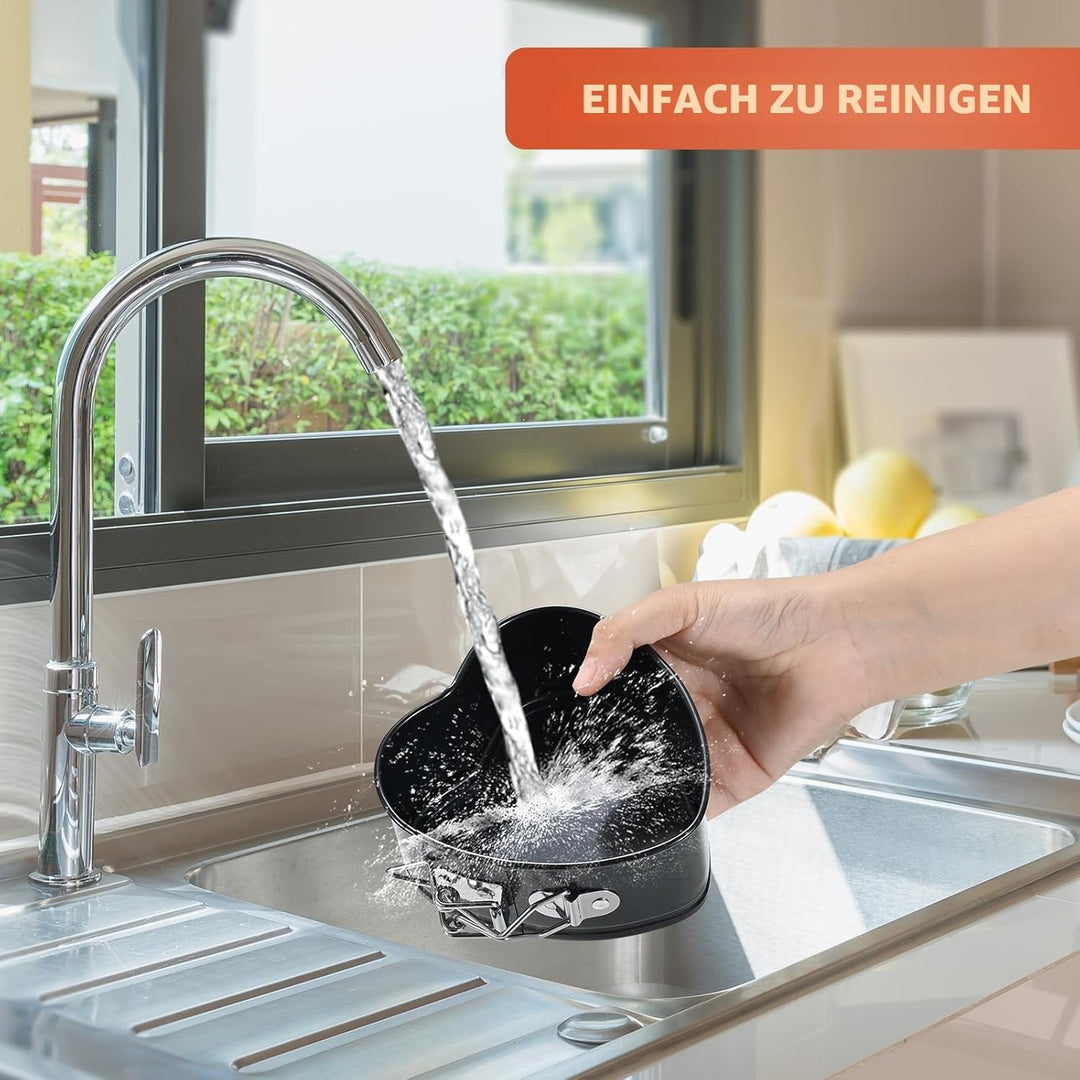 ECCOGREAT Antihaft Springform Kuchenform Brotbackform Auslaufsicher für Kuchen, Pizza und Pfannkuche
