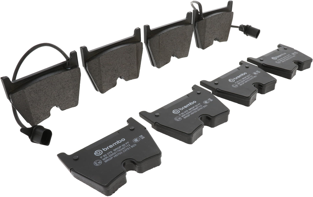 Brembo P 85 078 Bremsbelagsatz, Scheibenbremse - (4-teilig)