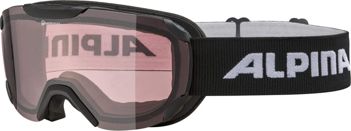ALPINA Unisex Thaynes Q Skibrille (1er Pack) Einheitsgrösse Schwarz, Einheitsgrösse Schwarz