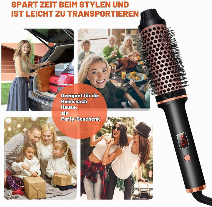 Thermal Brush Heated Brush Blowout Brush, For Wavy Talk Thermal Brush, Heated Round Brush Blow Out B
