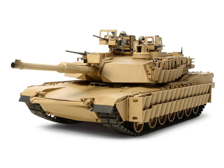 Tamiya 300035326-1:35 U.S. M1A2 SEP Abrams Tusk II, TM35326, braun