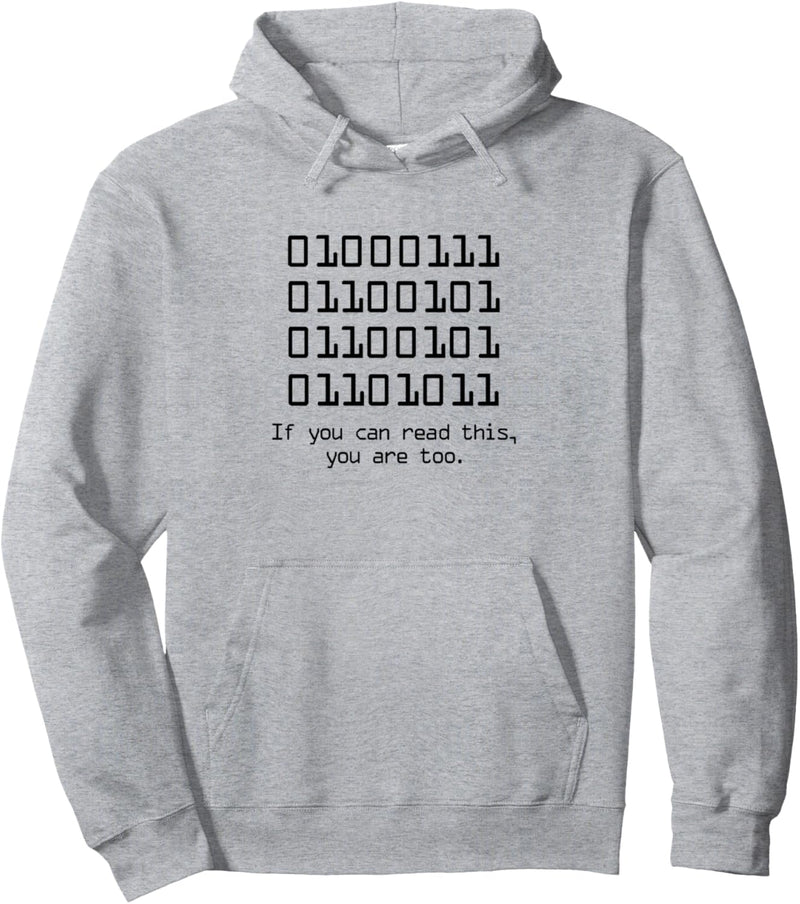 Wenn Sie diesen Coder Programmer Computer Developer lesen können Pullover Hoodie