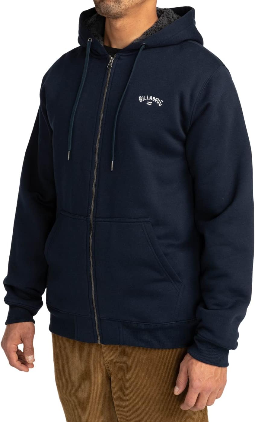 Billabong Herren Arch Sherpa Sweatshirt (1er Pack) S Navy, S Navy