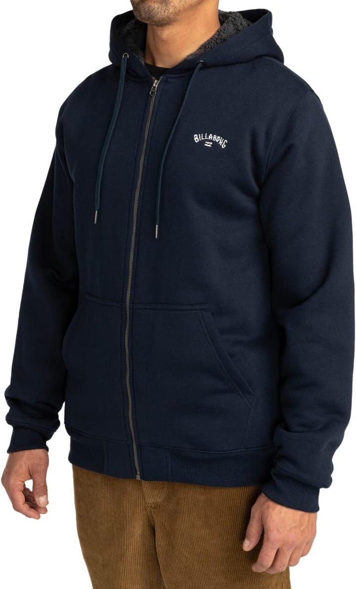Billabong Herren Arch Sherpa Sweatshirt (1er Pack) S Navy, S Navy