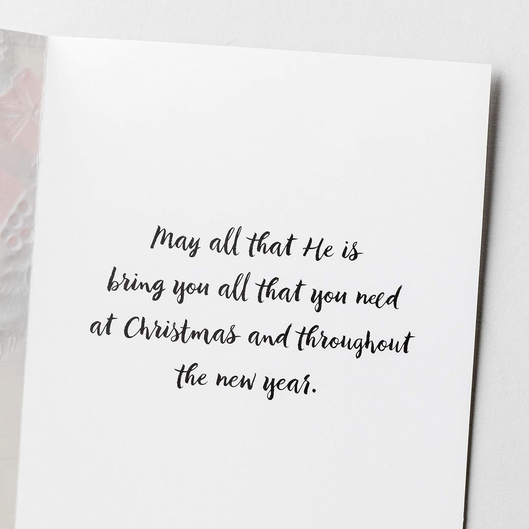 DaySpring KJV Weihnachtskarten mit Aufschrift "Jesus is the Gift", 50 Stück