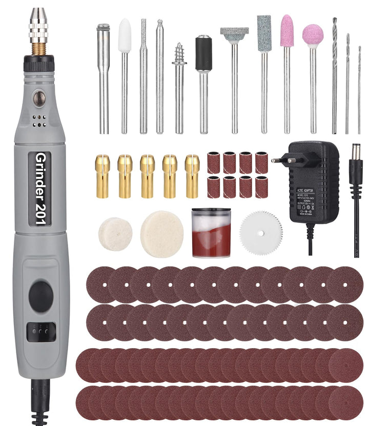 Multifunktionswerkzeug,Rotationswerkzeug Set mit 95 Zubehör,3 Einstellbare Geschwindigkeiten, Multif