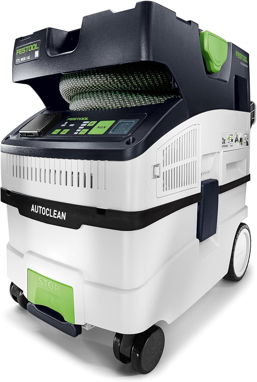 Festool Absaugmobil CLEANTEC CTL MIDI I AC, 350 – 1200 W, 3700 l/min
