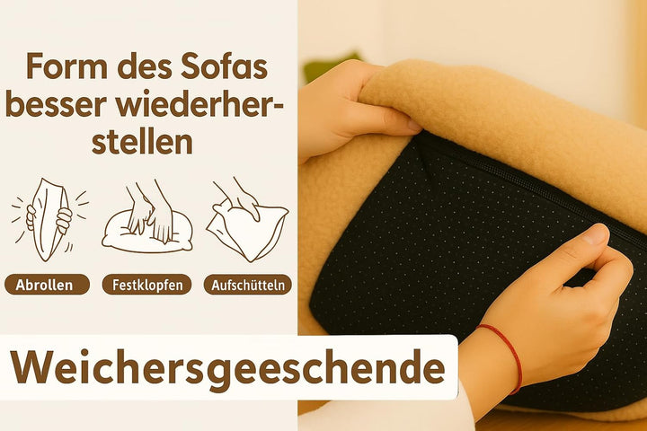 Katzenbett kleines Hundesofa Flauschig und waschbar Katzensofa Hundebett für Katzen, weich Katzenbet