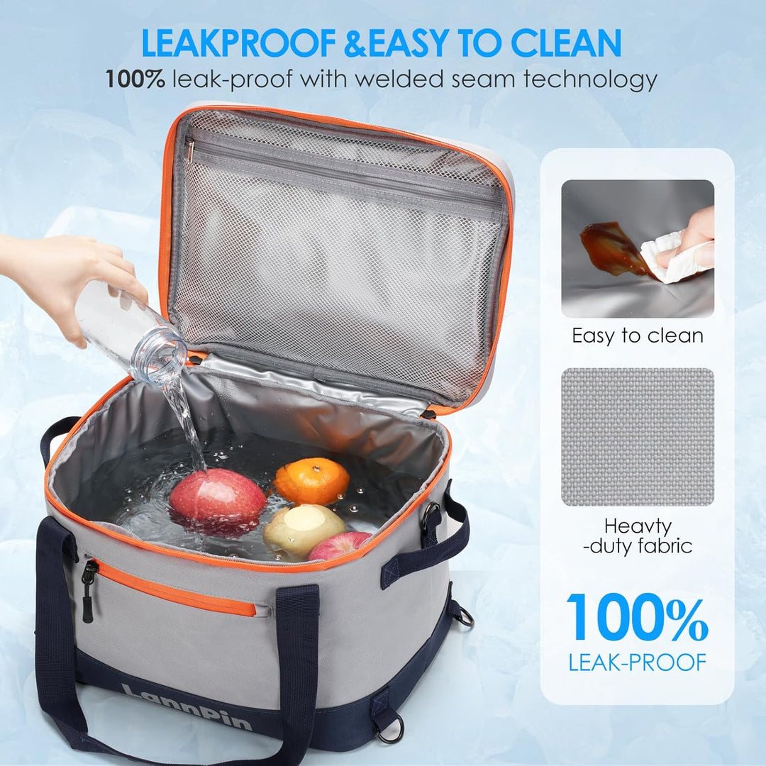Paddle Board Cooler 33 Can Large Paddle Board Accessories, Leakproof Kayak Cooler Bag Camping Cooler