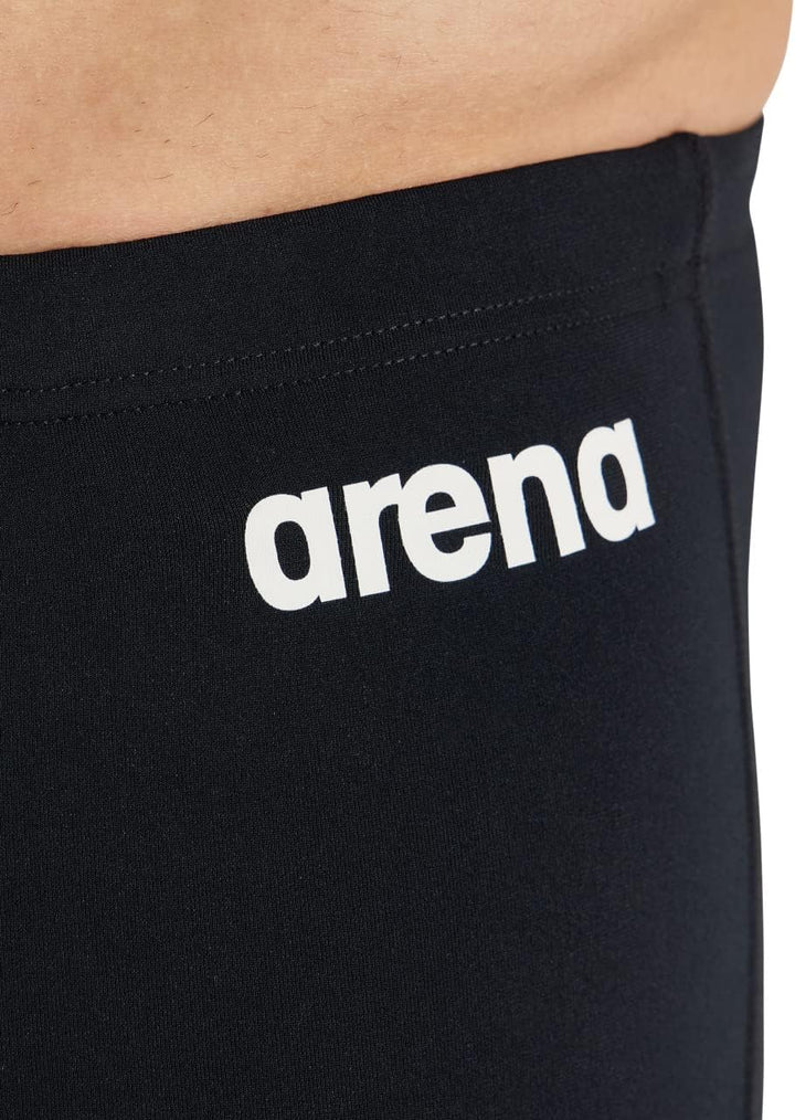 ARENA Herren Men's Team Swim Jammer Solid Badehosen Jammer (1er Pack), 4 Black-white