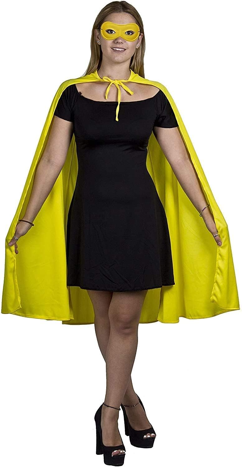 Erwachsene Superhero Cape und Masken perfekt für jeden Hero oder Bösewicht Fancy Dress Party für Her