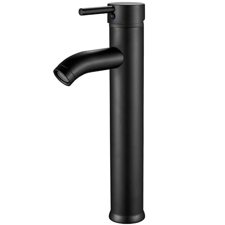 kisimixer Wasserhahn Bad Schwarz, Waschtischarmatur Schwarz Einhandmische, Waschbecken Armaturen Kal
