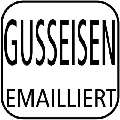 APS 88316 Bräter mit Deckel "5 STARS", Gusseisen, induktionsgeeignet, ofenfest, inkl. Deckelhalter,