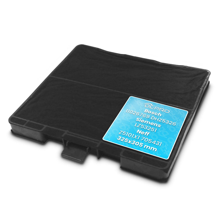 DL-pro Kohlefilter Aktivkohlefilter Filter für Bosch 11026769 DHZ5326 Siemens LZ53251 Neff Z5101X1 D