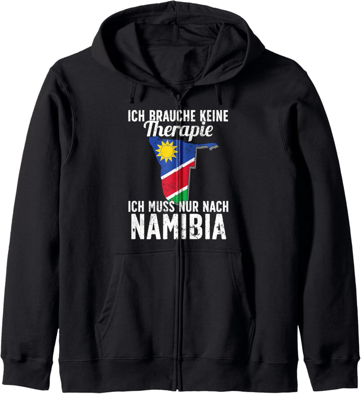 Namibianische Flagge I Namibia Urlaub I Namibia Kapuzenjacke