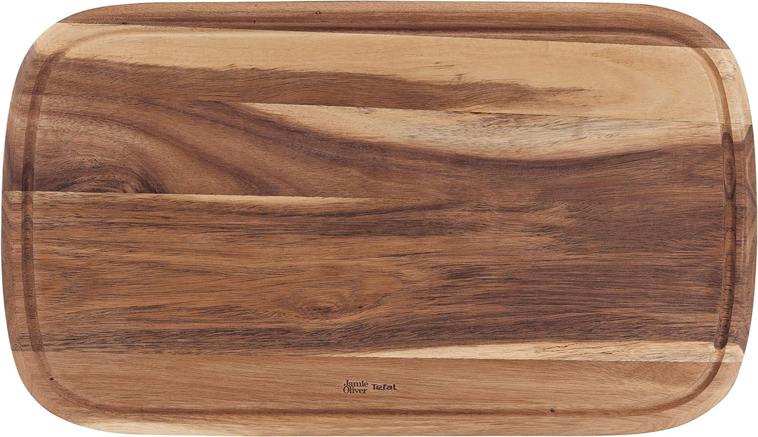 Jamie Oliver by Tefal K26810 Schneidebrett Gr. L | 49 x 28 x 2,2 cm | Akazienholz | FSC-zertifiziert