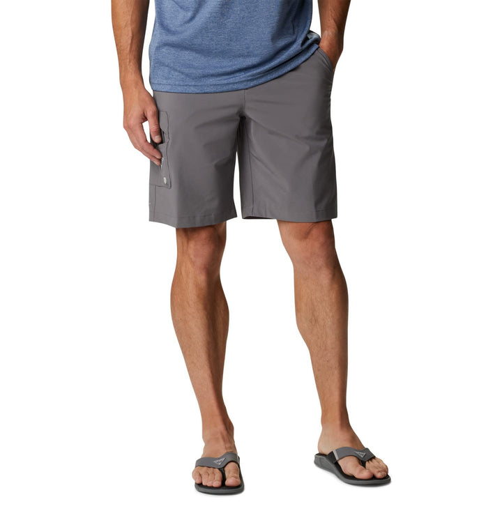 Columbia Herren Terminal Tackle Wander-Shorts, 30W x 10L City Grey/Cool Grey