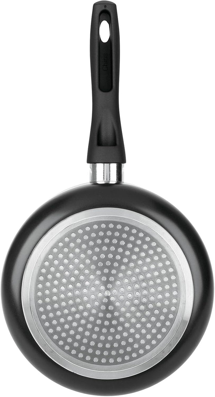 Crealys 529581 Aluminium-Kasserolle Autan Ø 20 cm, H 9 cm – gesunde Antihaftbeschichtung aus Keramik