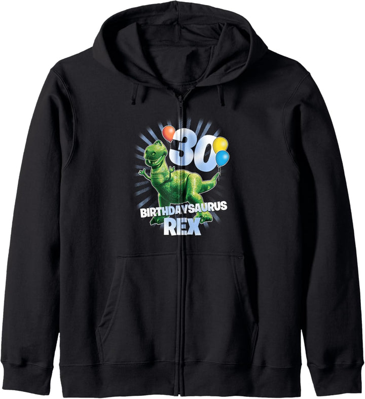 Disney Pixar Toy Story Birthdaysaurus Rex 30th Birthday Kapuzenjacke