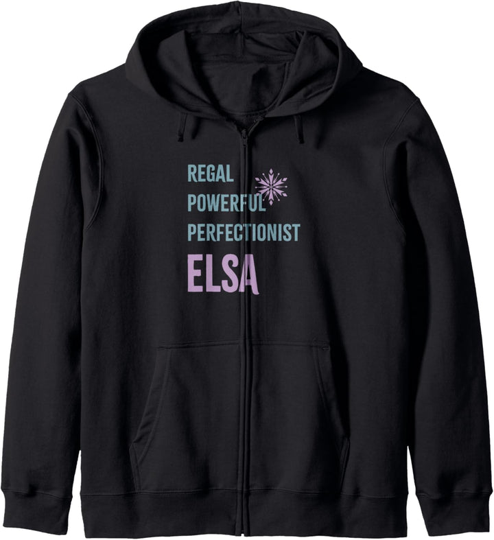 Disney Frozen 2 Elsa Regal Powerful Perfectionist Kapuzenjacke