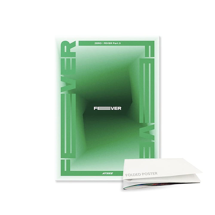 ATEEZ ZERO:FEVER Part 3 Mini Album Vol.6 [Incl. First Press Only Folded Poster] (A version), A versi