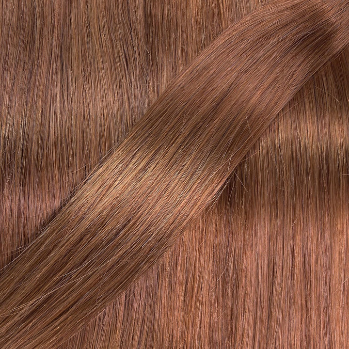 hair2heart Extensions Echthaar Bondings Gewellt - 100 Strähnen 1g 60cm 8/03 hellblond natur-gold #8