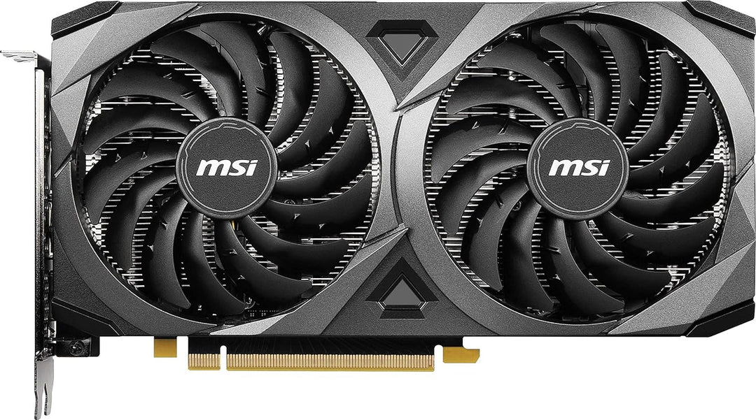 MSI GeForce RTX 3060 Ventus 2X 8G OC Gaming Grafikkarte - NVIDIA Geforce RTX 3060, 8 GB GDDR6 Speich