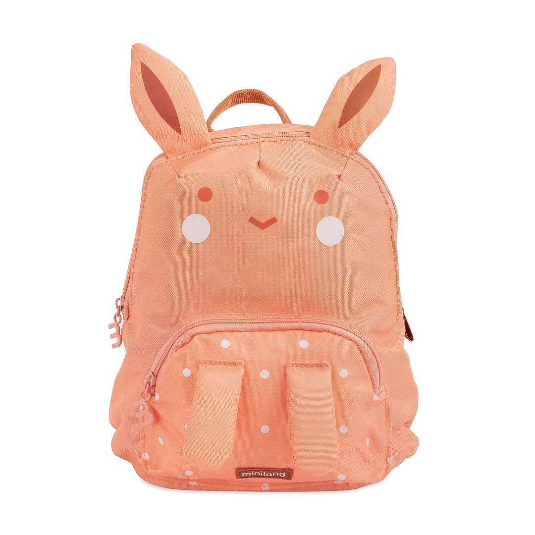 Miniland Ecothermibag Kid Frog. Kinder-Isoliertasche für Kindergarten, Ausflüge und Picknicks, aus r