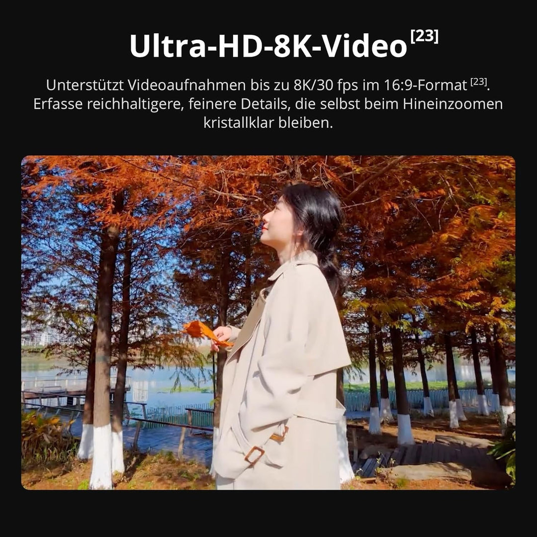 DJI Osmo Action 6 Standard Combo Linsenschutz + Speicherkarte Combo mit Zubehör, Action-Cam mit 1/1,