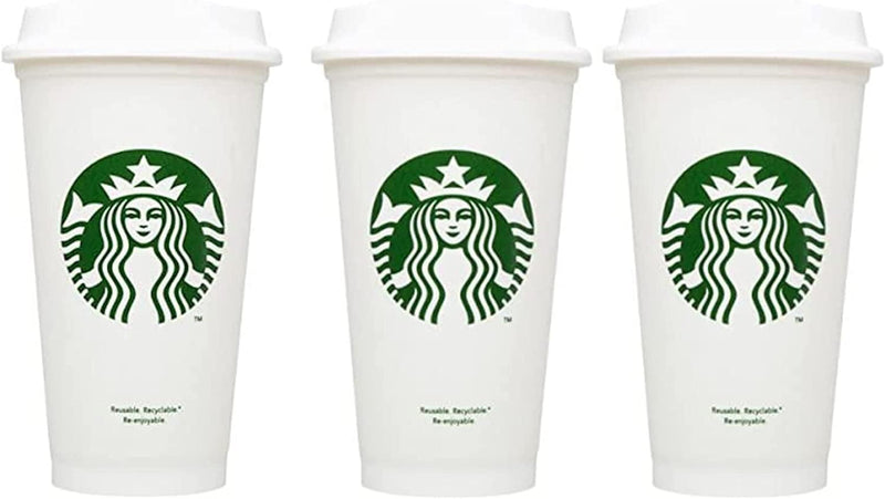 Starbucks Wiederverwendbarer Reisebecher To Go Kaffeebecher (Grande 473 ml), 10 Stück 10pack, 10pack