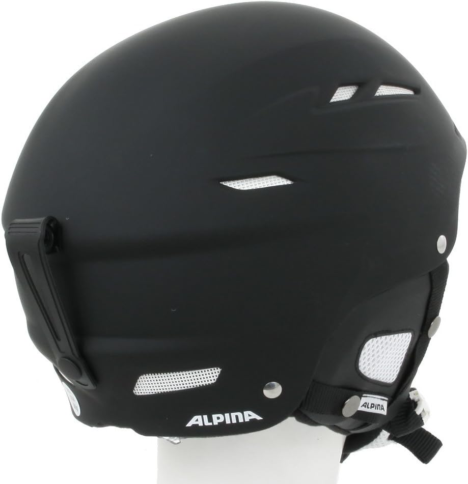 Alpina Unisex – Erwachsene Biom Skihelm 58-62 cm Black Matt, 58-62 cm Black Matt