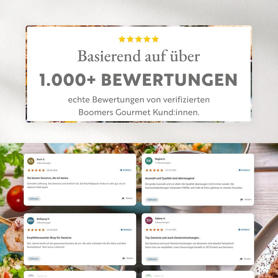Boomers Gourmet - Orientalische Gewürze Set, Sumach Gewürz I Dukkah Gewürzmischung I Zatar Gewürzmis
