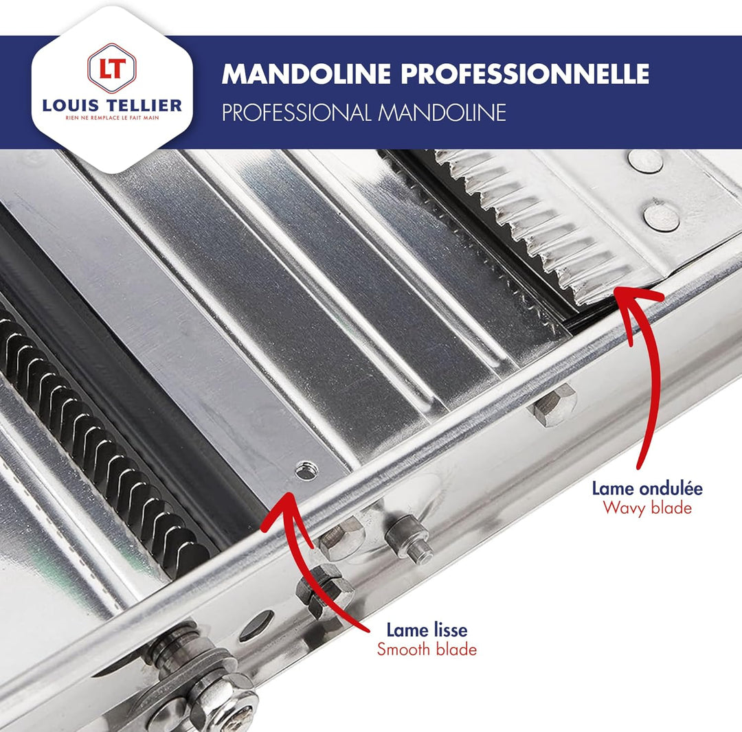 BRON COUCKE Bron D454 Mandoline, Without Guard Single, Single