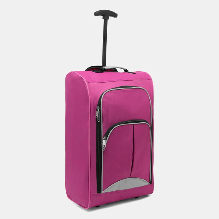 Vertrieb durch Preiswert & Gut Handgepäck Reise Vienna pink 600D Polyester Low Budget Fluglinien Jet