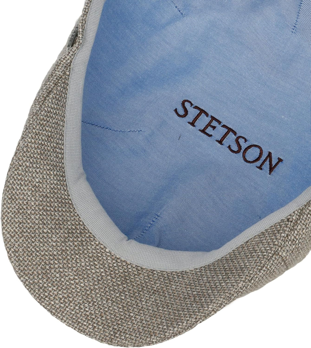 Stetson Herren Zeitungskappe 57 grau-beige, 57 grau-beige