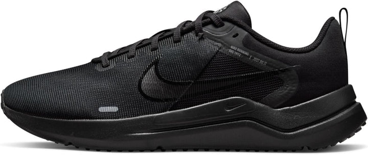 Nike Herren Downshifter 12 Sneaker 40 EU Black Dk Smoke Grey Particle Grey, 40 EU Black Dk Smoke Gre