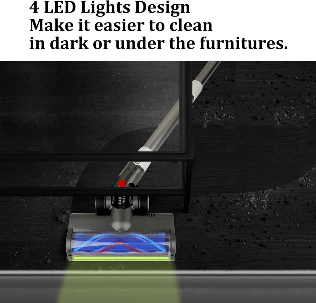 Ersatz-Motorkopf-Aufsatz für Dyson V6, DC58, DC59, DC61, DC62, DC74 Akku-Staubsauger, V-förmiger Tur