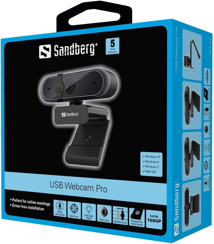 Sandberg USB Webcam Pro Single, Single