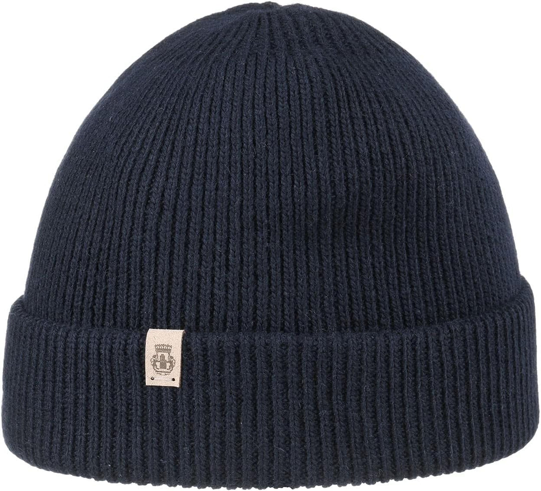 Roeckl Damen Essentials Umschlagmuetze Mütze 53-59 Blau, 53-59 Blau