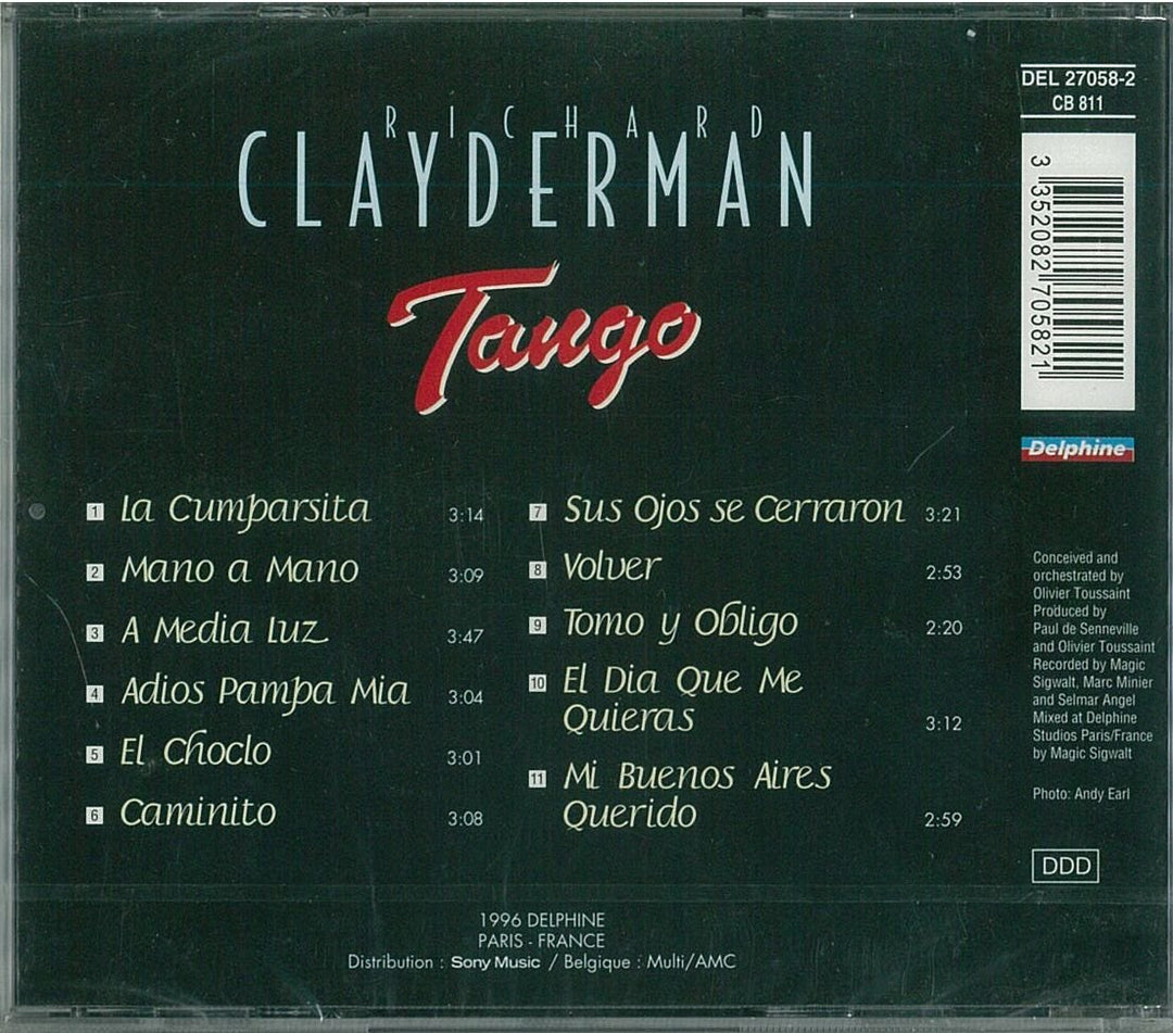 Tango, Audio-CD