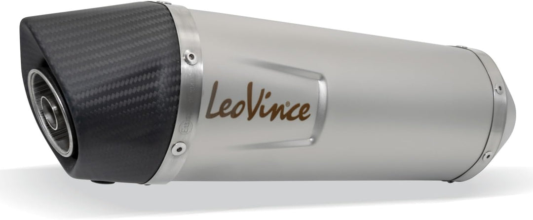 Endschalldämpfer LeoVince SLIP-ON SBK LV ONE EVO, Edelstahl, Carbon Kappe, mit Zulassung für Beta RR