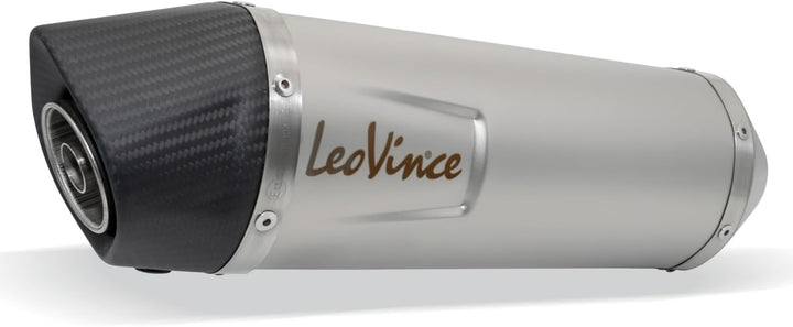 Endschalldämpfer LeoVince SLIP-ON SBK LV ONE EVO, Edelstahl, Carbon Kappe, mit Zulassung für Beta RR