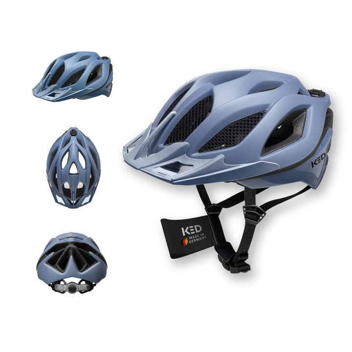 KED MTB Fahrradhelm SPIRI II Trend, blau L (55-61cm), L (55-61cm)